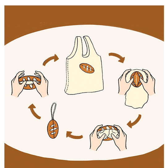 Eco-friendly Shopping Bag Pendant Storage