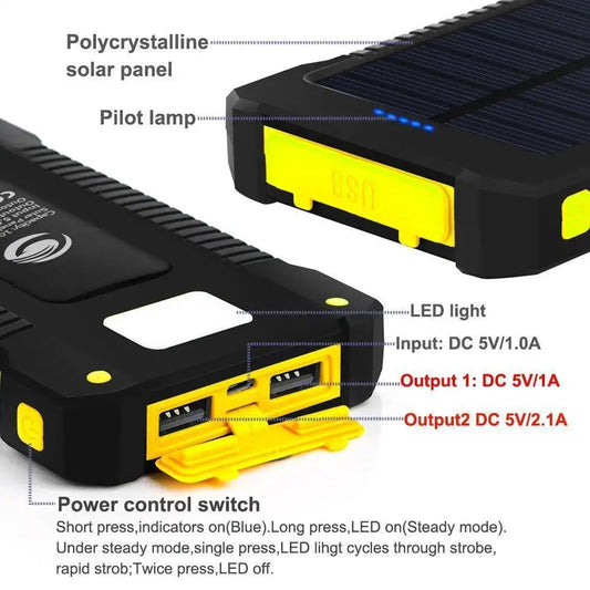 Universal Solar Phone Power Bank