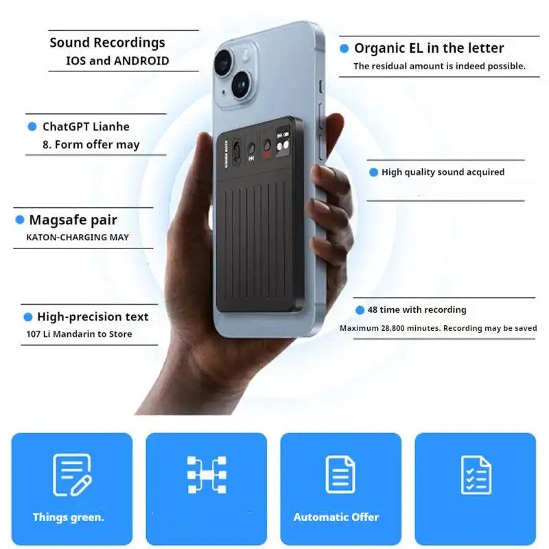 ChatGPT AI Intelligent Translation Recording Pen