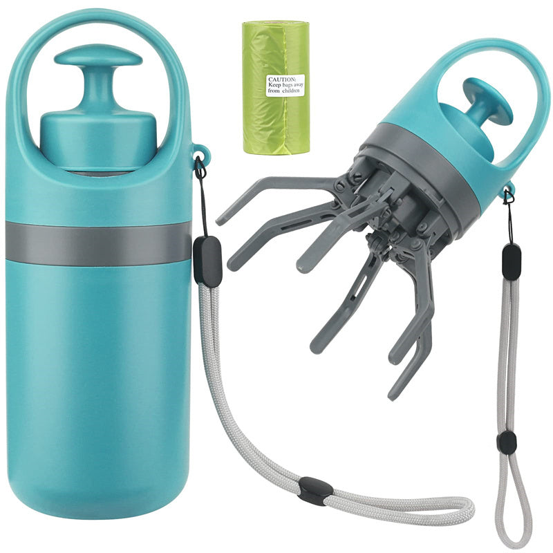 Portable Pooper Scooper With Built-in Poop Bag