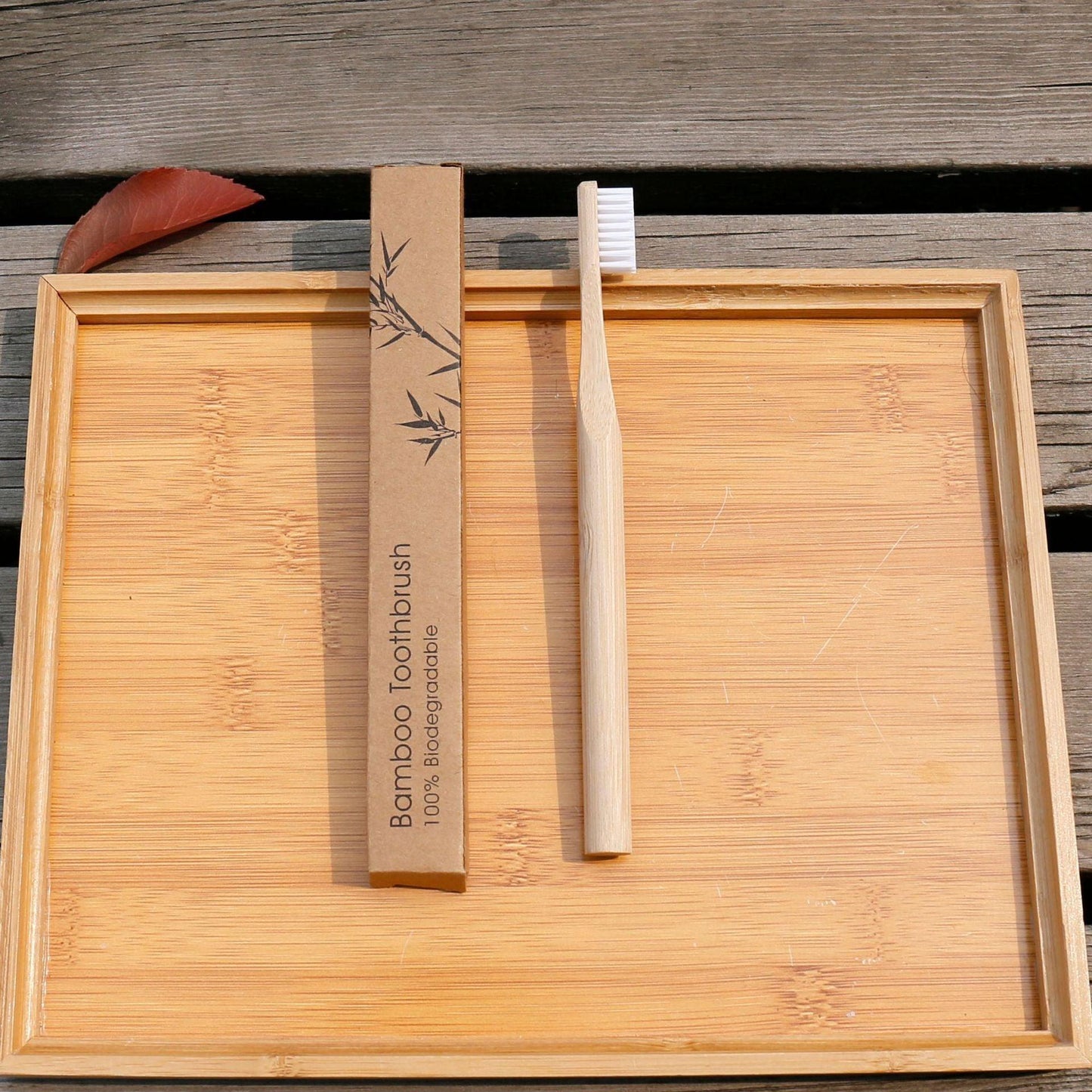 Bamboo Fiber Bristle Toothbrush