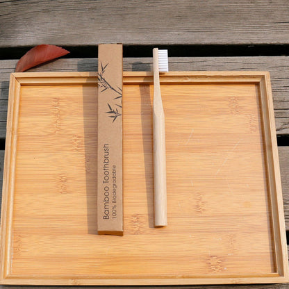 Bamboo Fiber Bristle Toothbrush