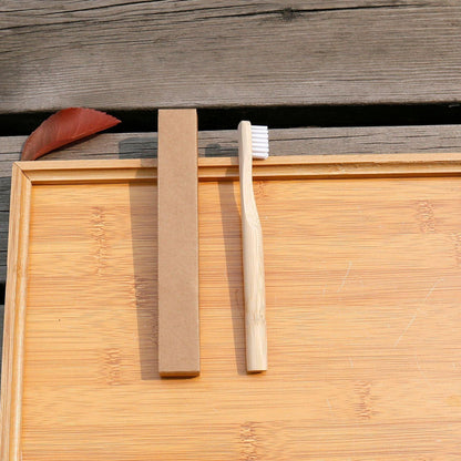 Bamboo Fiber Bristle Toothbrush