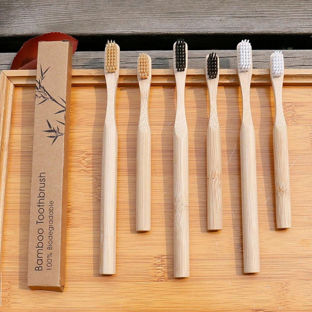 Bamboo Fiber Bristle Toothbrush