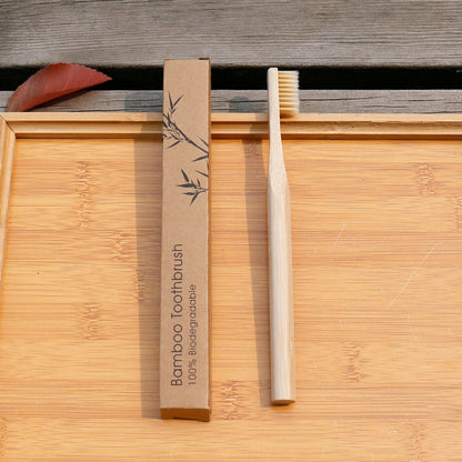 Bamboo Fiber Bristle Toothbrush