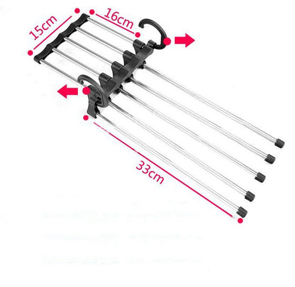 5-In-1 Wardrobe Hanger